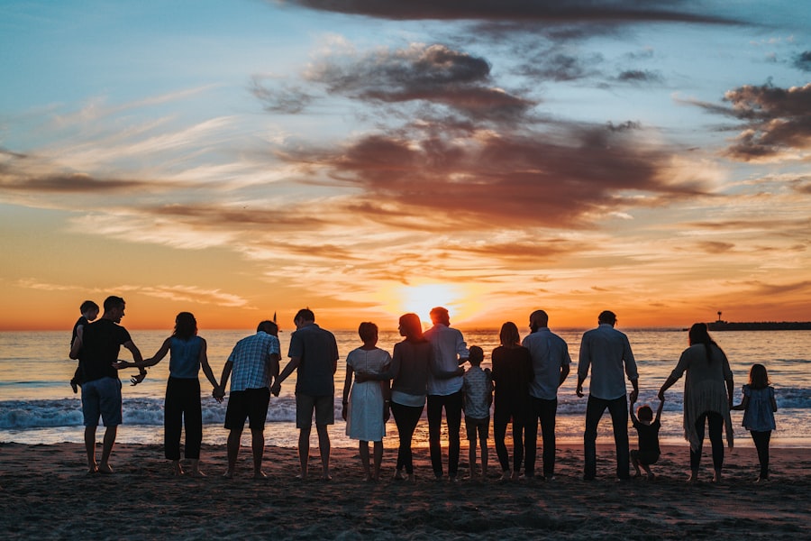 Family enjoying time together
